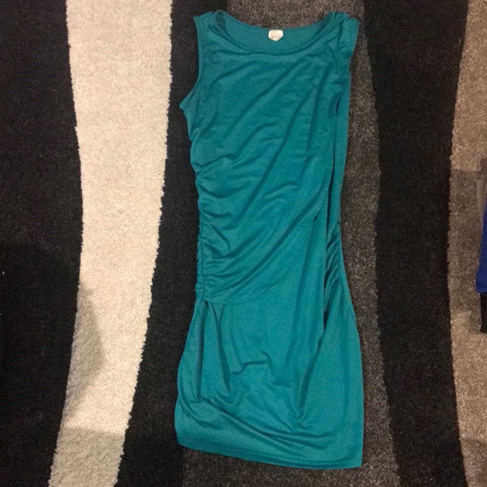 Teal Body con dress